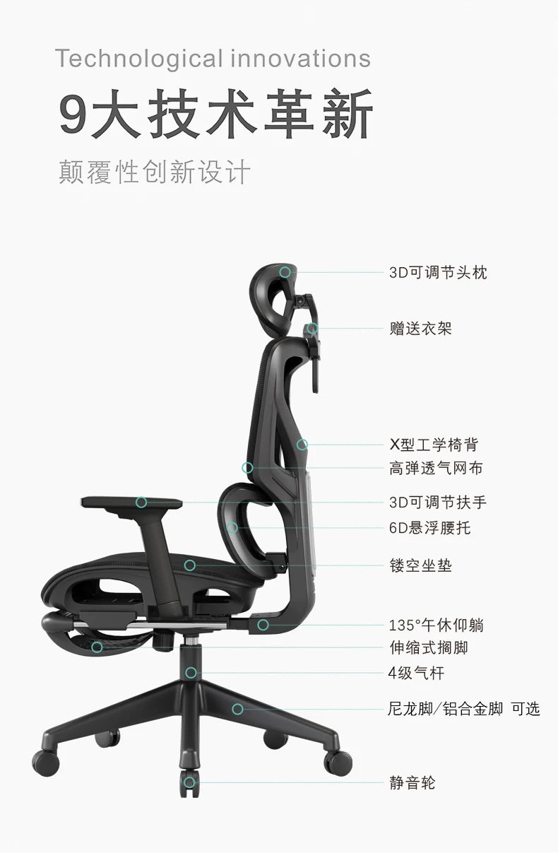 Throne Study Office Chair Playseat Ergonomic Modern Luxury Mobile Office Chair Executive Designer Taburete Library Furniture