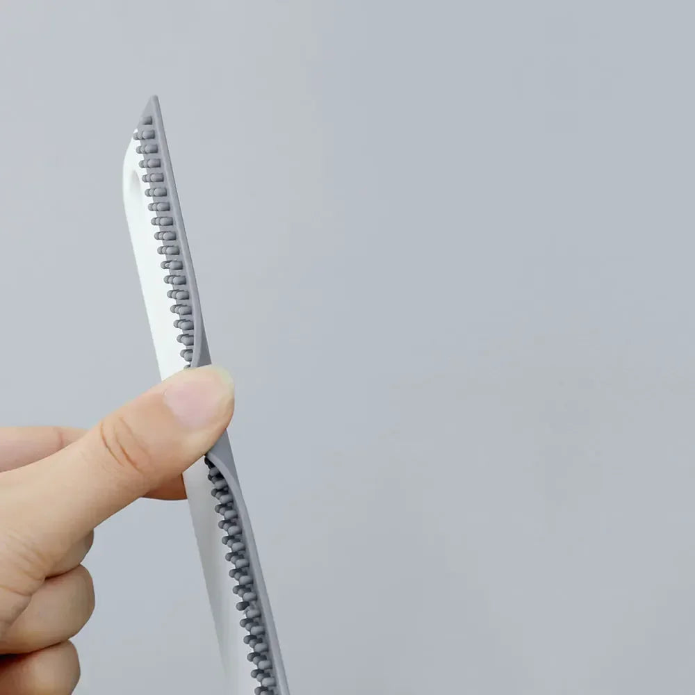 Soft Silicone Glass Wiper Scraper Window Cleaning Brush Kitchen Bathroom Glass Cleaning Tools for Car Mirror Cleaner Squeegee