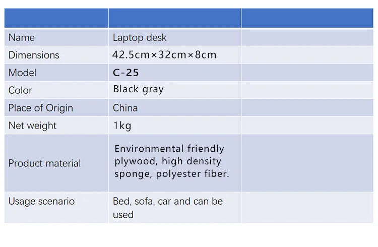 MUMUCC Lazy Laptop Table with Cushions and Slots, Multifunctional  Mini Pillow Table, Portable Room Desk, Office Lumbar Support