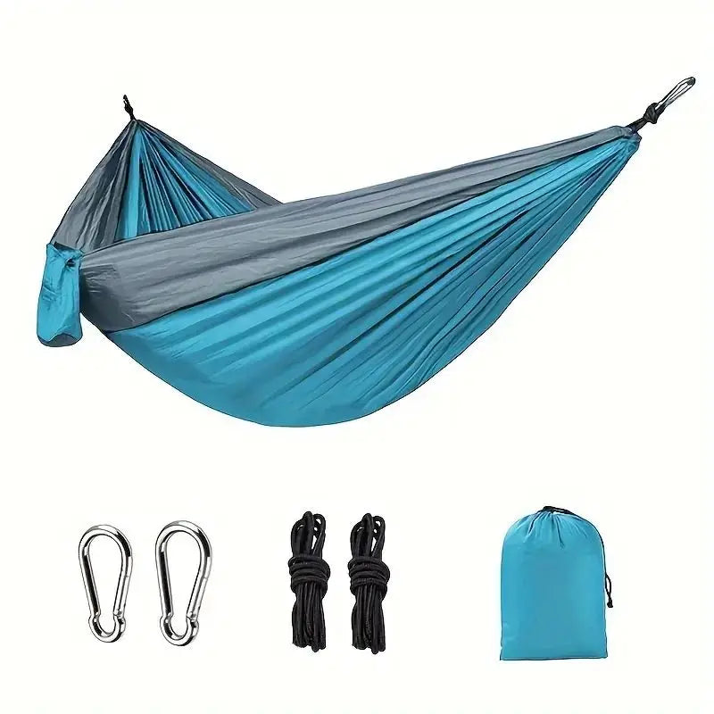 Four Season Comfortable and Breathable Hammock with Backpack Travel Storage Design Suitable for Outdoor Camping Parks