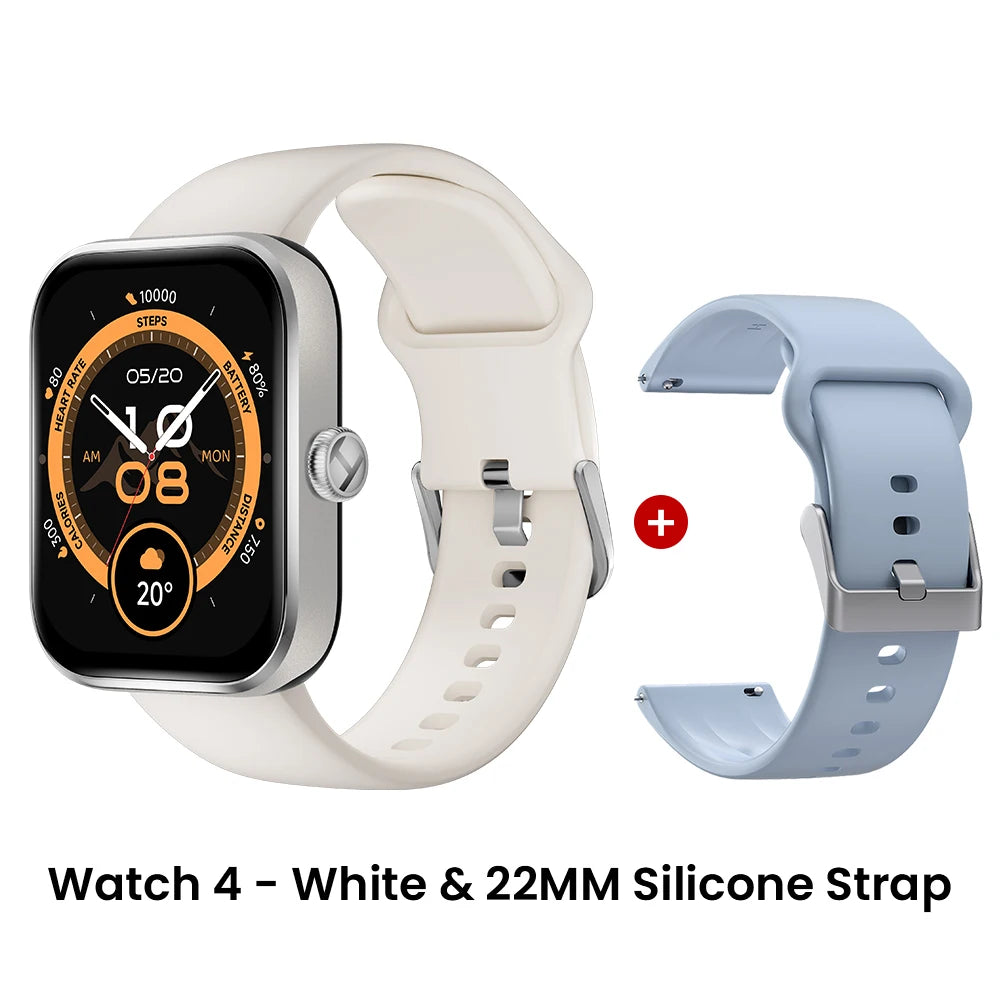 HAYLOU Watch 4 GPS Smartwatch 1.93'' HD Display Bluetooth Phone Call Health Monitoring IP68 Waterproof Smart Sport Watch