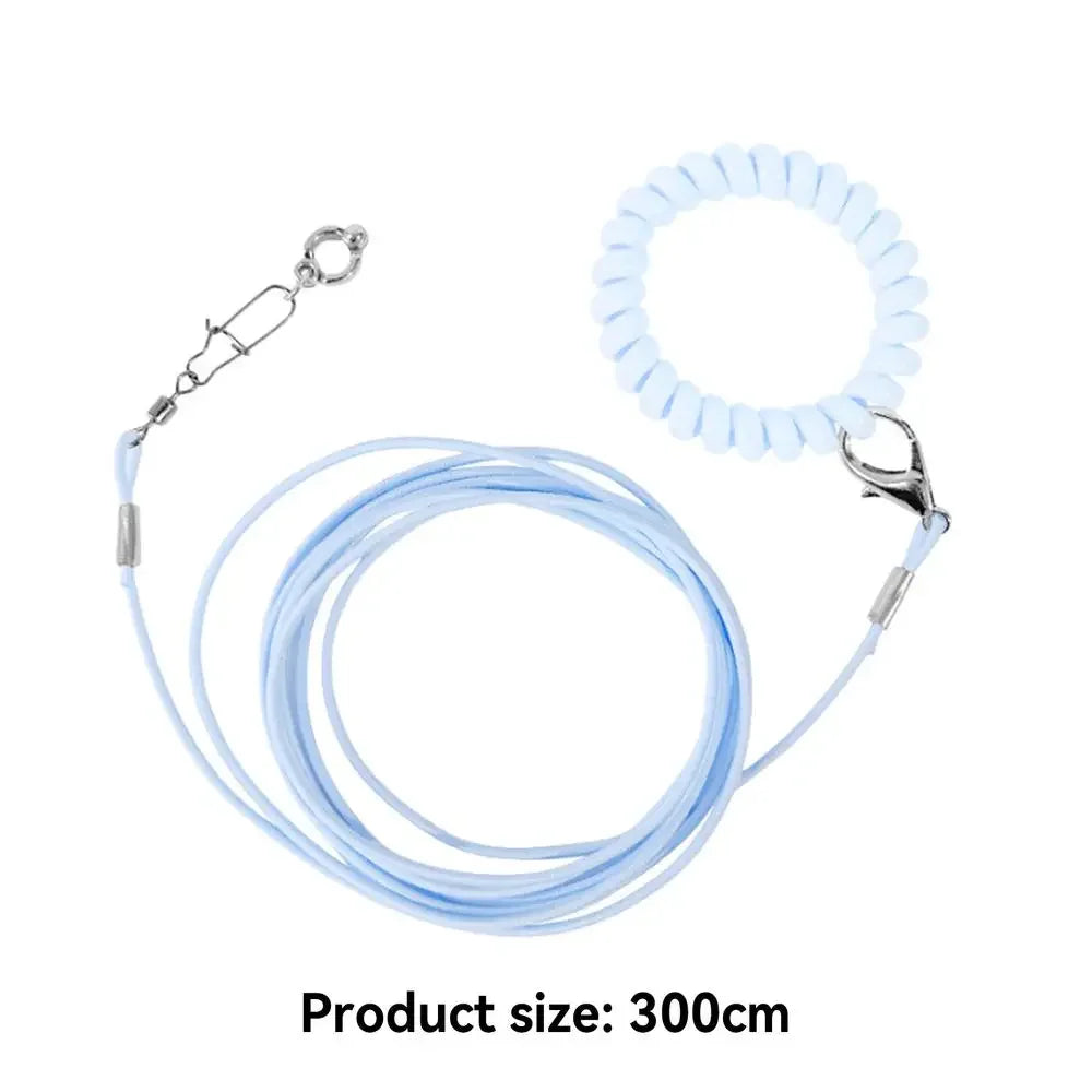 Parrot Bird Flying Training Leashh Rope Anti-flying Foot Chainsize 6 foot ring Ring Outdoor Birds Supplies