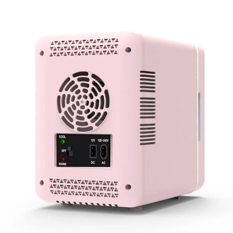 Car home dual-use beauty and skincare products, makeup mirror, refrigerator, car supplies, mini car freezer, small fridge