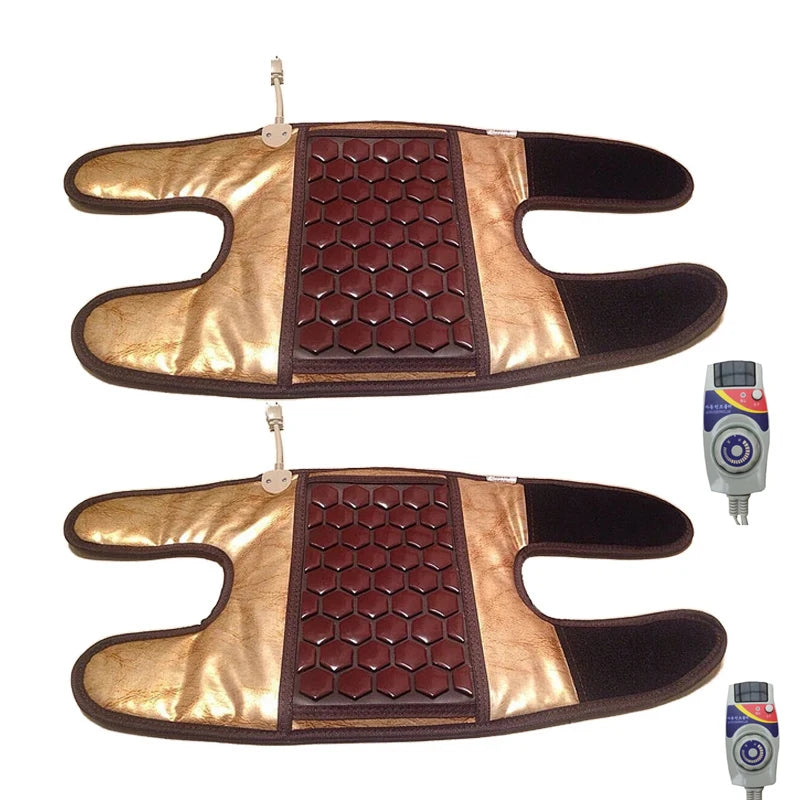 Germanium Stone Heating Knee Protection Far Infrared Physical Therapy Jade Stone Tomalin Health Leg Protection Magnetic Therapy