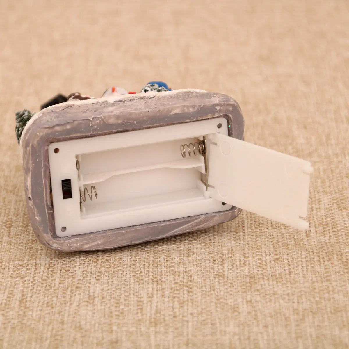 LED Light-emitting Christmas Decorative Ornaments Small House Micro Landscape Christmas Snowman Street Lamp Ornaments Xmas Gifts