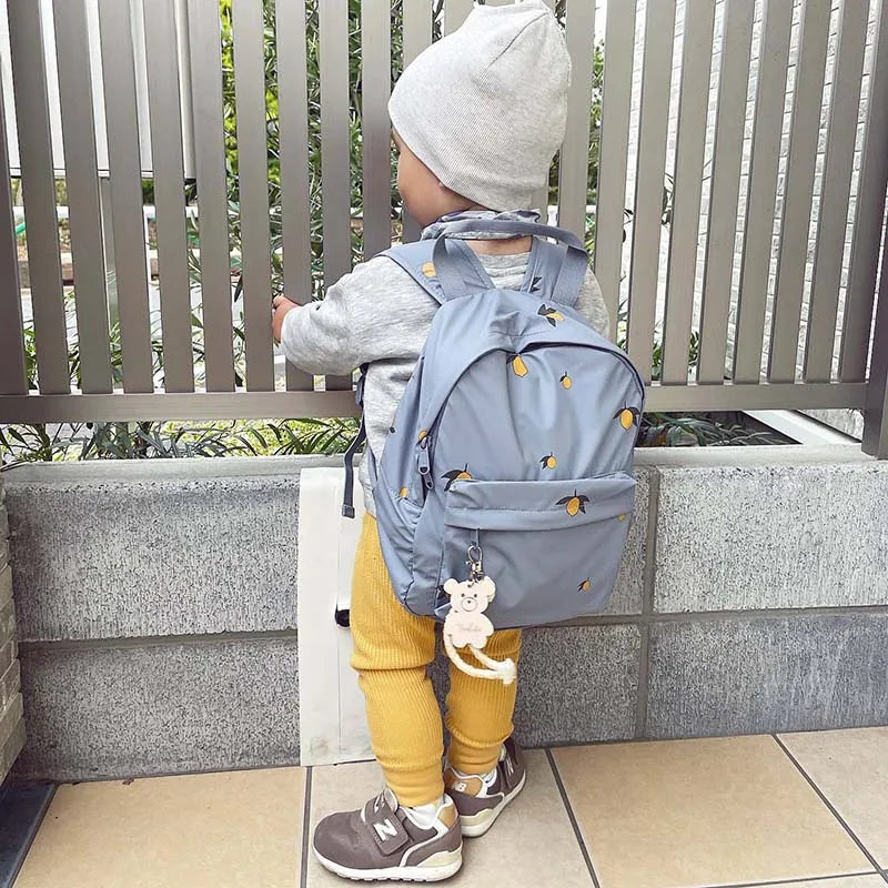Baby Backpack Parent-child 2022 Kids Schoolbag Kindergarten Bags Travel Mom Cherry Lemon Children's Boys Girls Storage Bag