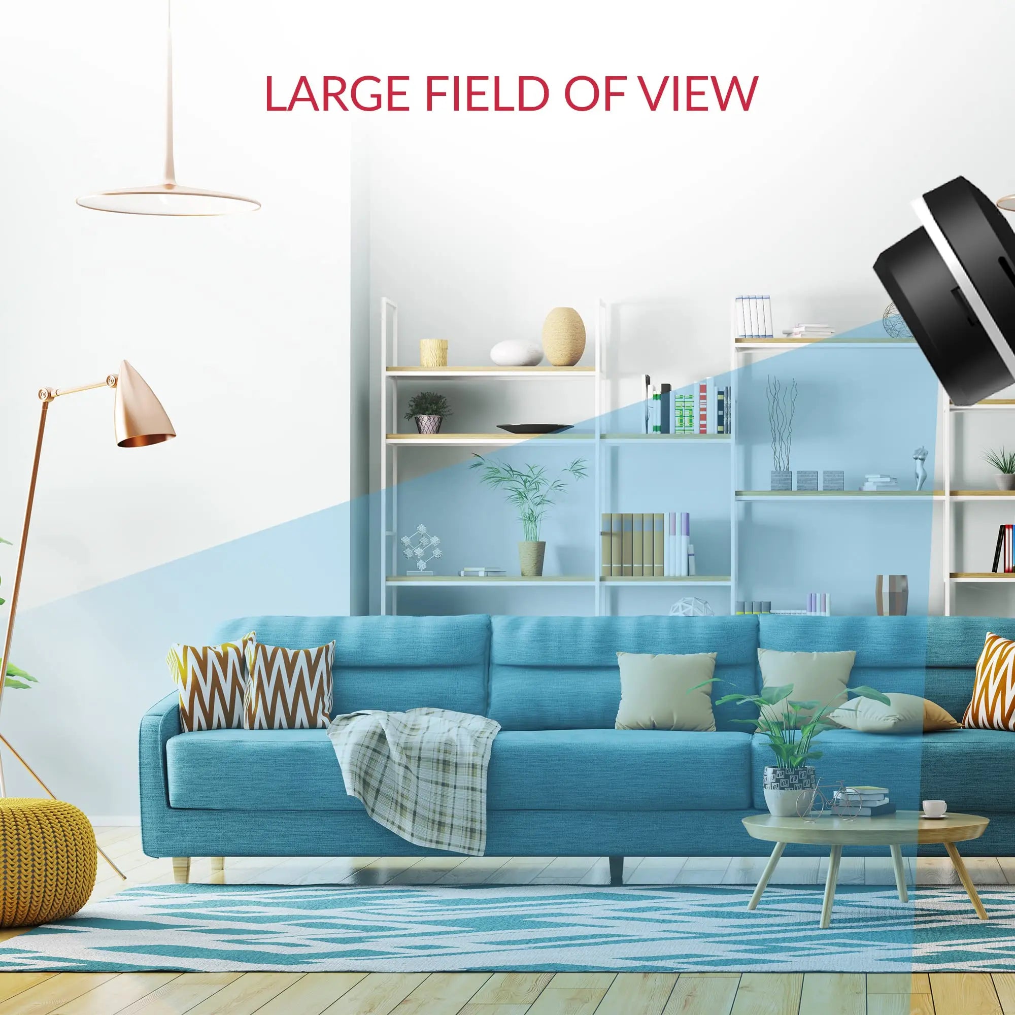 YI 2pcs Pro Camera Kit 2K 3MP, AI-Based Smart Home 2.4G Baby Cam Pet Video Record Surveillance Enhanced Night Vision