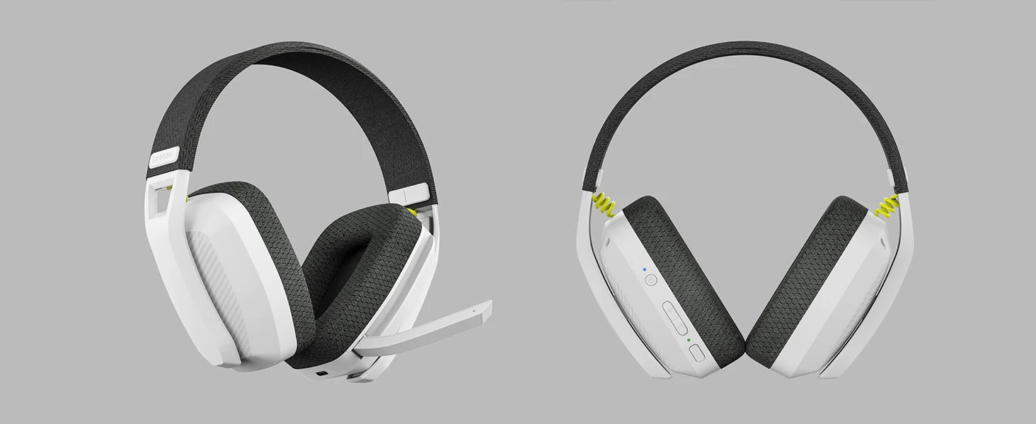 BINNUNE BW06 2.4GHz Wireless Gaming Headset with Mic for PS5 PS4 PC Mac Playstation Bluetooth Gaming headphone with Microphone