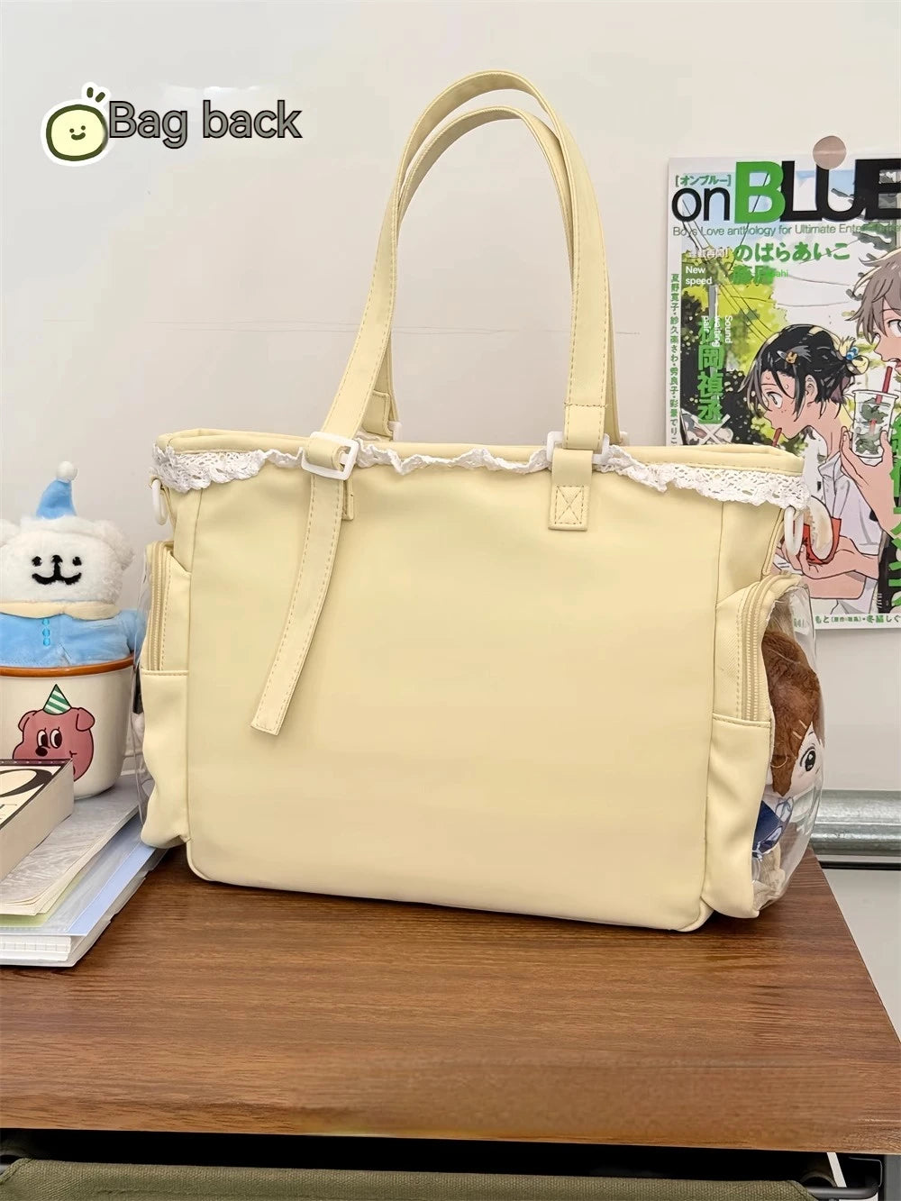 Ballet Girl Large Appetite Itabag Japanese Two-Dimension Single Shoulder Crossbody Bag Gift For Friends Women'S Handbag