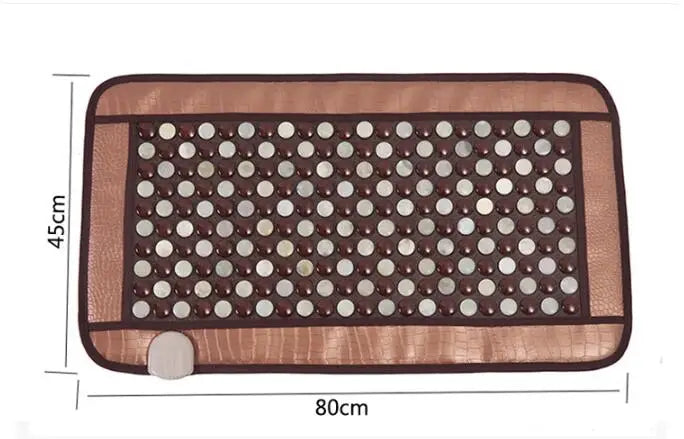 220V healthcare Korea germanium tourmaline massage mat Mix jade mattress electric heating therapy pad cushion best 45x80cm