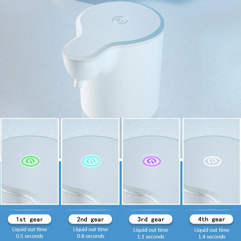 Automatic Soap Dispenser Soap Foam Dispenser Smart Sensor Soap Dispenser Contactless USB Charging 350ml Hand Sanitizer Machine