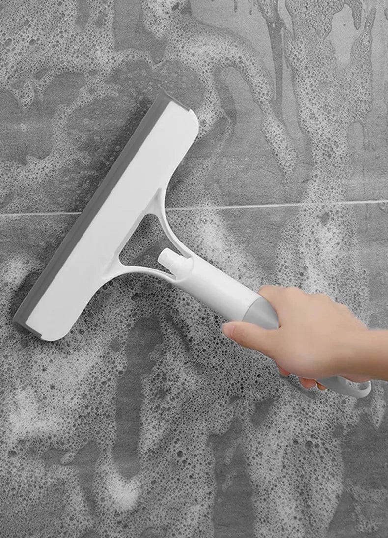 Car Scraper Window Cleaner Wiper Muitifunctional Glass Brush Silicone Squeegee for Car Household Cleaning Tools