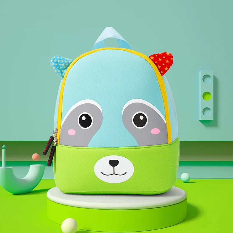 Fashion Children School Bags 3D Biomimetic Animal Kids Backpack Kindergarten Boys and Girls School Bags Mini Backpack Book Bag