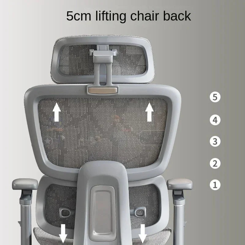 Ergonomic Chair Lumbar Computer Chair Home Comfort Sedentary Gaming Reclining Office Chair for Desk News Chaise Gaming Chair