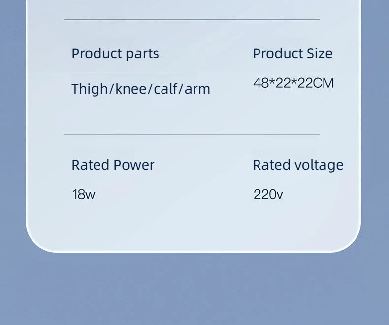 Newly Upgraded Leg And Knee Massager Foot Hot Compress Massage Relaxation Airbag Vibration