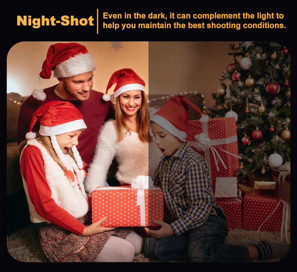 4K Portable Digital photography Camera 2 in1 Photo Video Record DV Travel Video Camera 18X Zoom 3'' Rotatable Screen With Flash