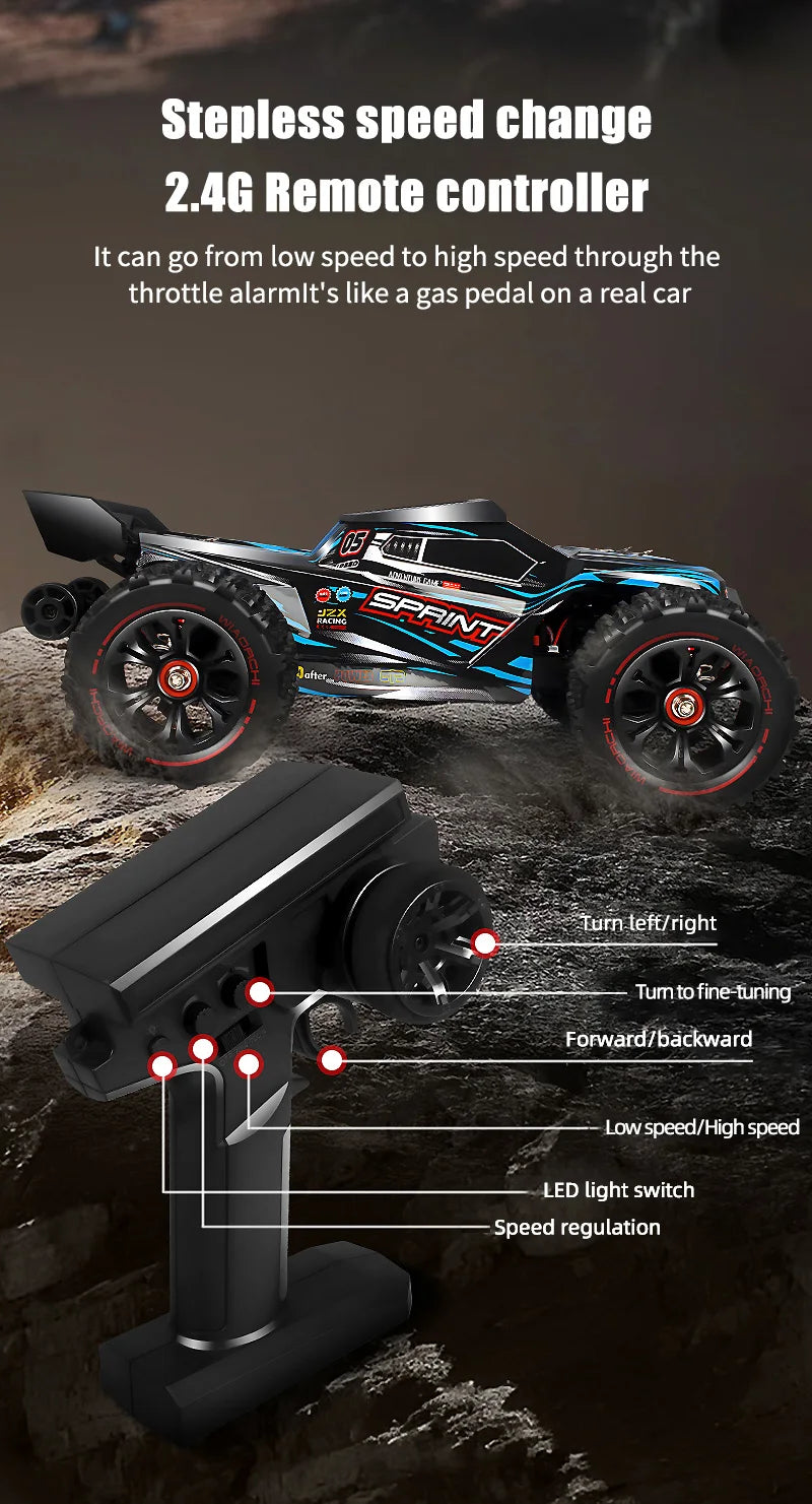 9522PRO 85KM/H High-speed RC Car Brushless Four-wheel Drive Off-road Drift 1:16 Professional Racing Car 9522 50KM/H Boy's Toy