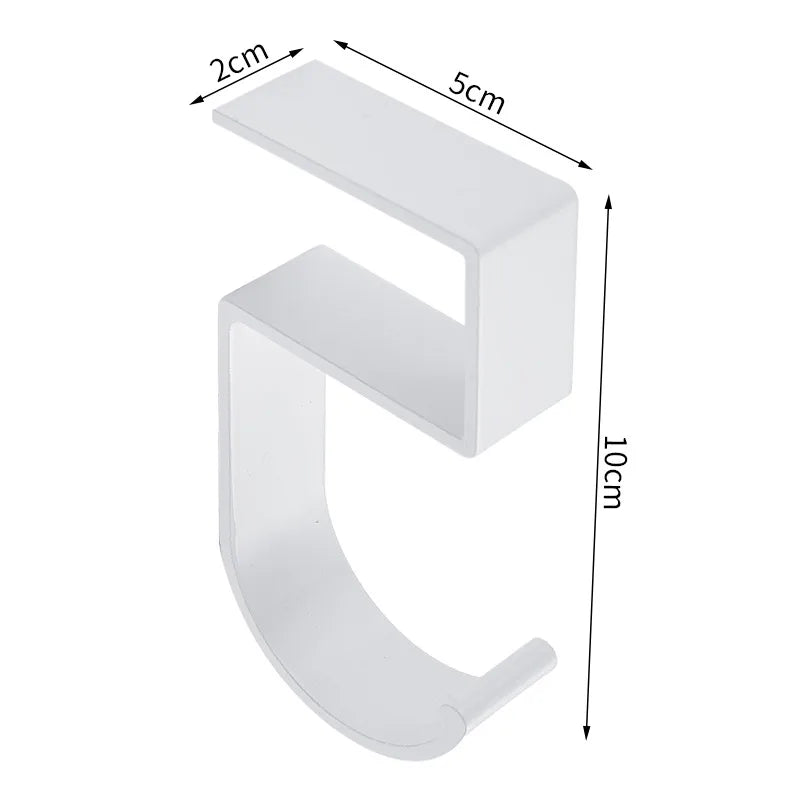 Desk Bag Hanger Portable Bag Hanger School Office Desk Edge Bag Hook Desktop Backpack Hanger Punch Free Desk Side Handbag Rack