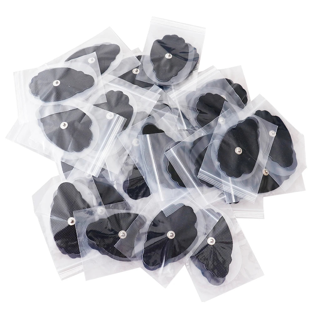 Tens Electroestimulador Pulse Acupuncture Massager 40 Levels EMS Muscle Stimulators Relaxation Medical Pain Relief with 10 Pads