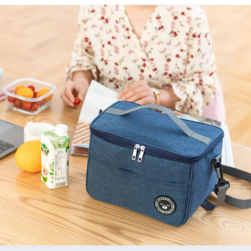 5.7L Cooler Bags Thermal Insulation Package Portable Food Storage Bag Insulated Lunch Bag Insulated Thermal Bag 5.7L