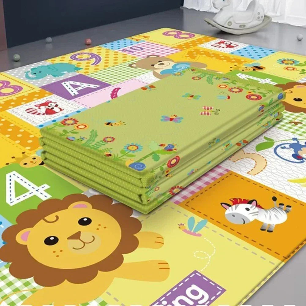 Foldable Baby Foam Play Mats 180cm X100cm Playmat Floor Mats Carpet XPE Mats Floor Crawling Rugs Mat Baby Mat Gift for Kids