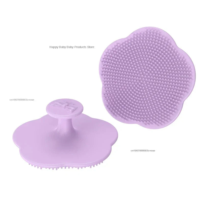 New Baby Care Accessories Fetal Head Fat Comb Infant Bathing Soft Comb Newborn Hair Cleaning Supplies Infant Comb Head Massager