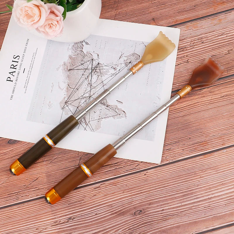 1 Pc Extendable Magnetic Ball Hackle Back Scratcher With Magnet Telescopic Scratching Backscratcher Massager Back Scraper