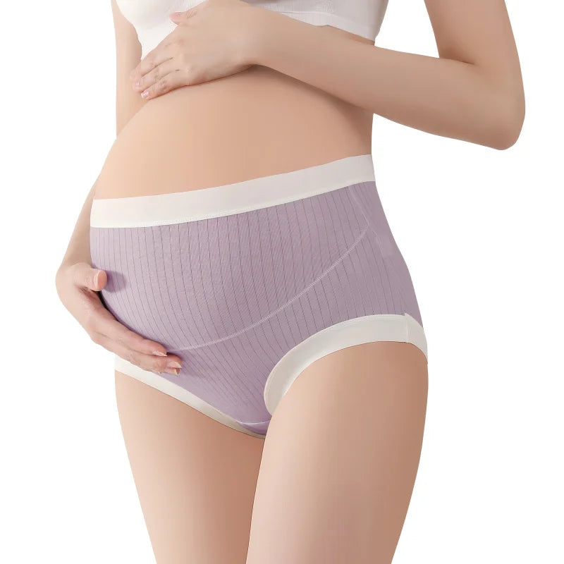 3PCS High Waist Breathable Comfort Briefs Soft Maternity Dresses for Pregnant Women Push Up Panties Pregnant Woman Clothes Pants