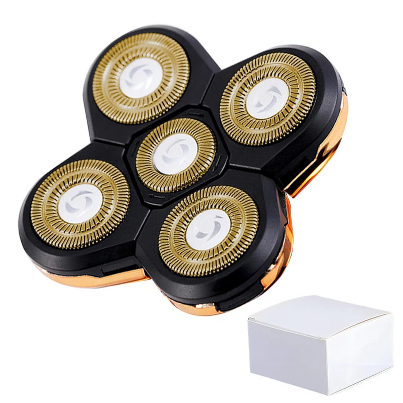 Replacement Electric Shaver Head Nose Trimmer Hair Clipper Facial Cleaning Brush Massage Head Spare 3/4/5 Cutter Floating Head