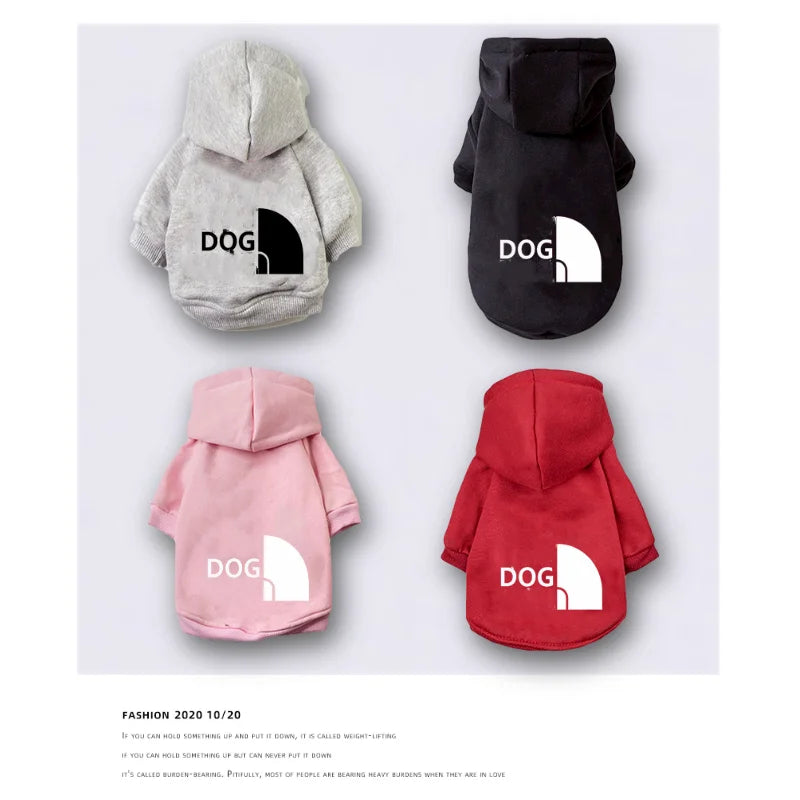 Pet Casual Hoodies, Dog Clothes, Large Dogs Coat, Jacket for Labrador, Costume, French Bulldog Apparel,Autumn， Puppy Sweater