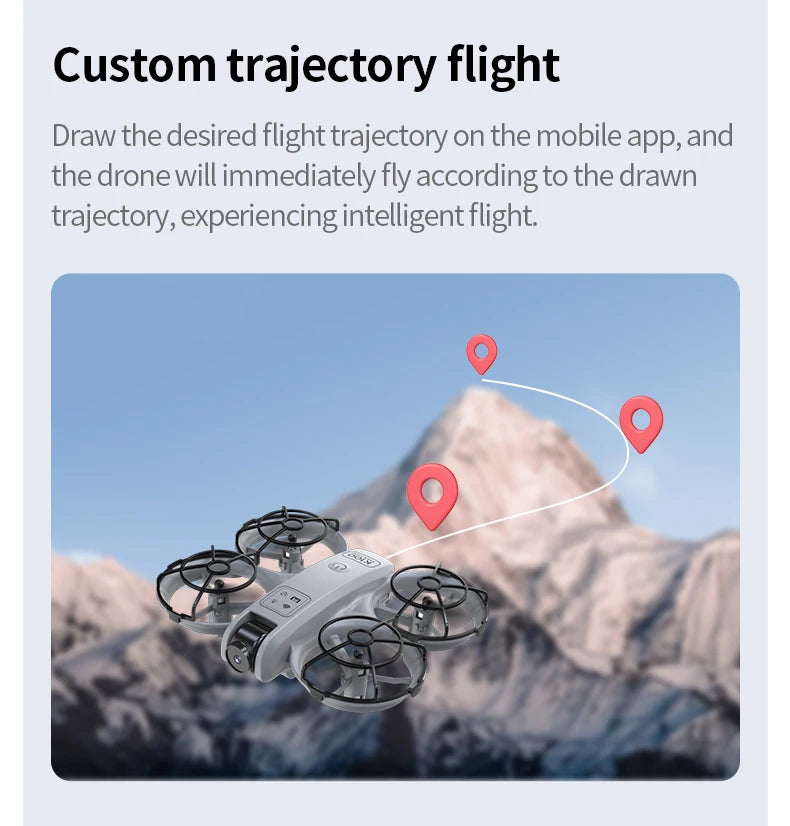 K100 Max Mini RC Drone 4K Professional HD Camera Optical Flow Positioning Colorfuls Dron Foldable RC Quadcopter Toys for Kids