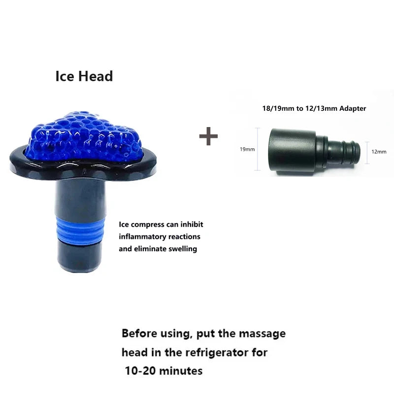 12MM  Mini Fascia Gun Massage Head  Universal Type