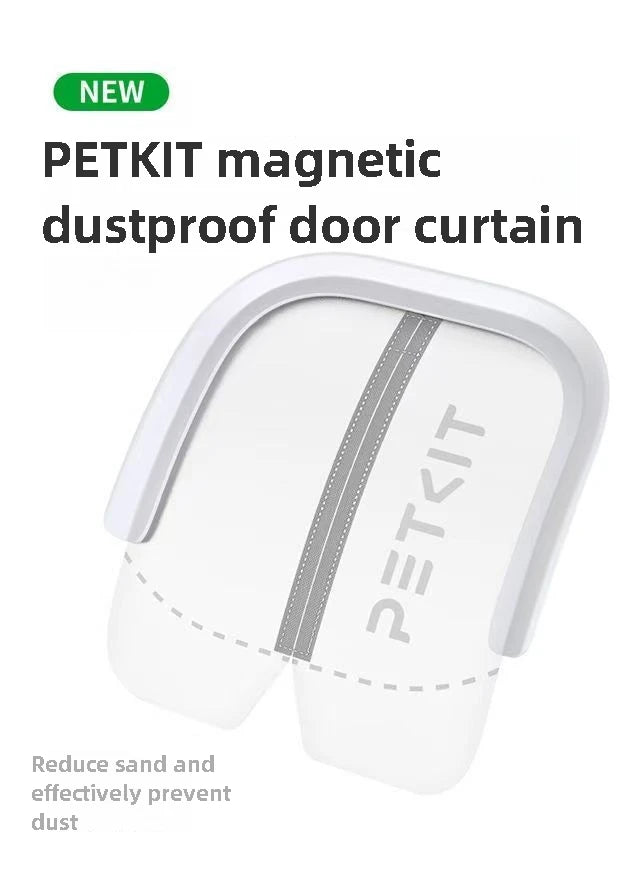 Petkit Smart Cat Toilet Magnetic Dustproof Curtain 2.0 Max Series Compatible Applicable to MAX MAX 2 MAX pro Cat Litter Box