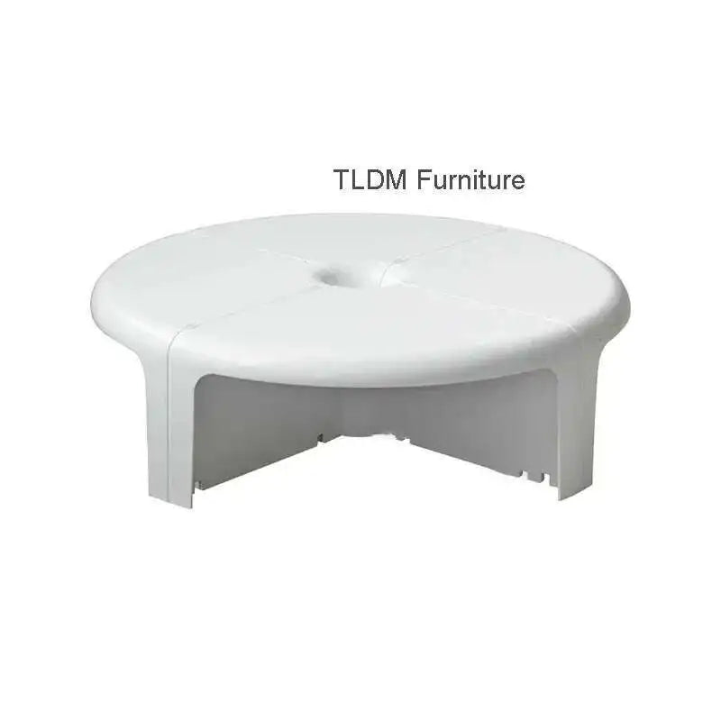 Nordic Round Color Side Table Creative ABS Plastic Coffee Tables Designer Living Room Furniture Modern Home Storage Corner Table