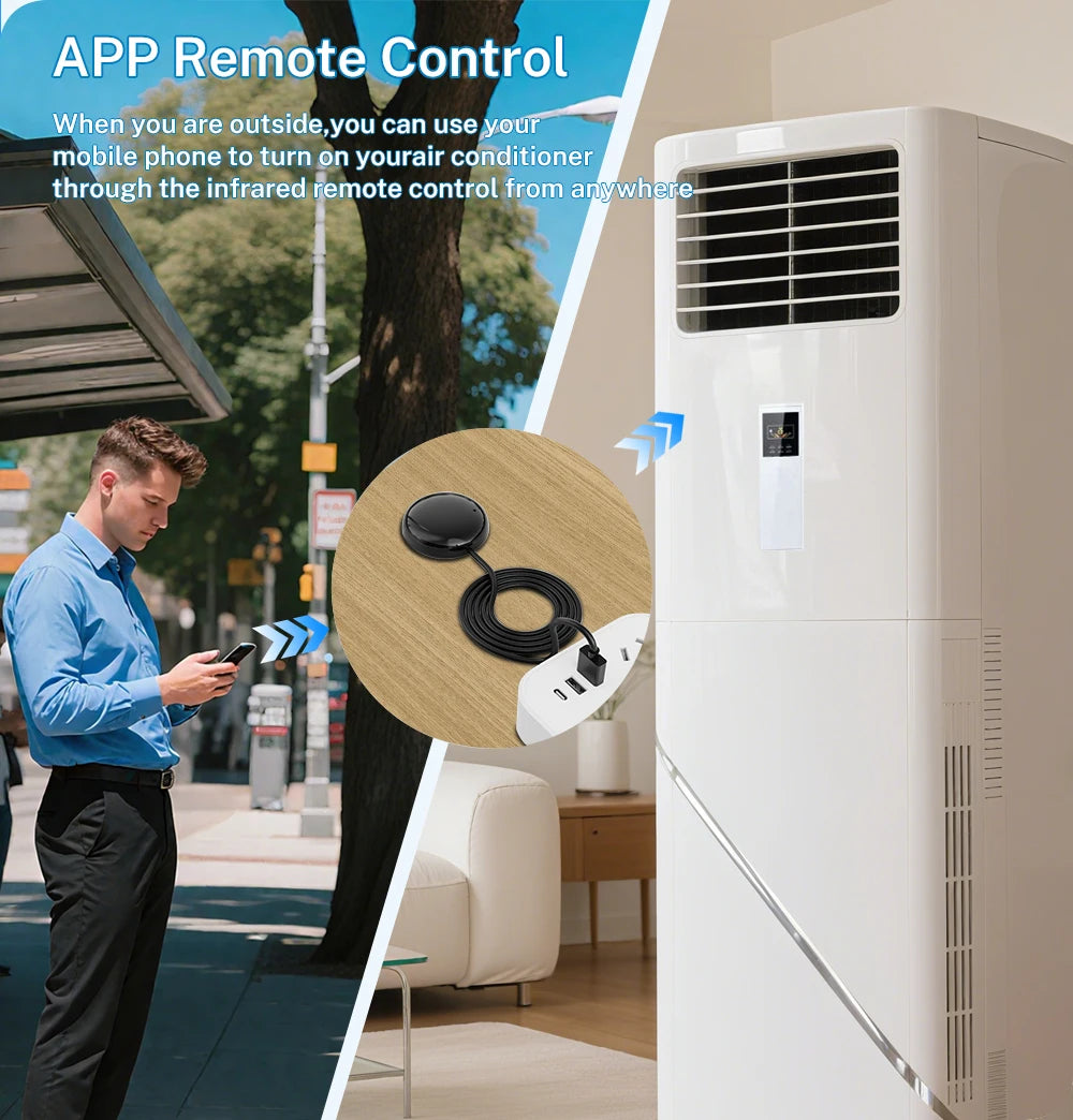 Tuya WiFi IR Remote For Smart Home Automation Remote Control Universal Infrared Device Work with Alexa Google Home Smart Life