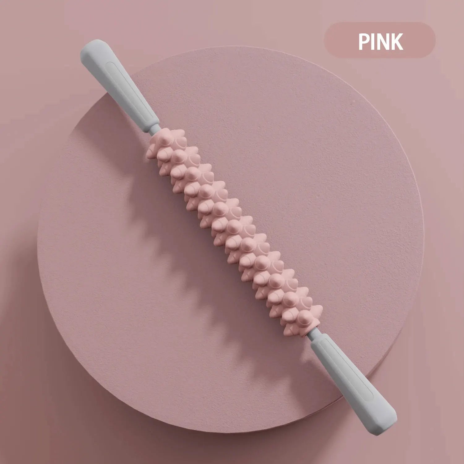 Yoga Massage Stick Yoga Fitness Wolf Teeth Muscles Massage Stick Calves Thighs Quadriceps Arm Forearm Relaxation Artifact Roller