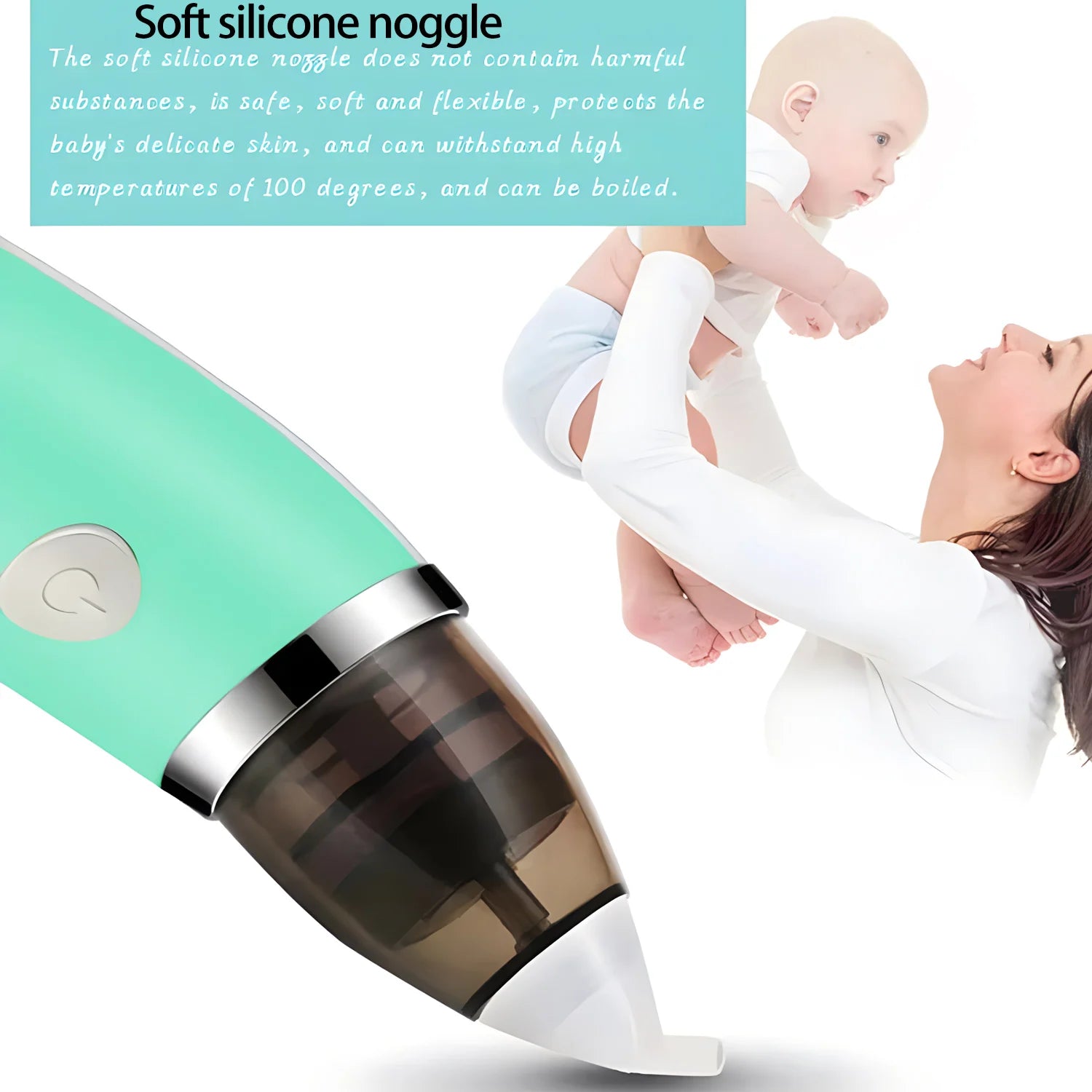 Electric Nasal Aspirator Baby Absorber Equipment Silent Utensils Obstruction Rhinitis Cleaner New Born Items Care Tools