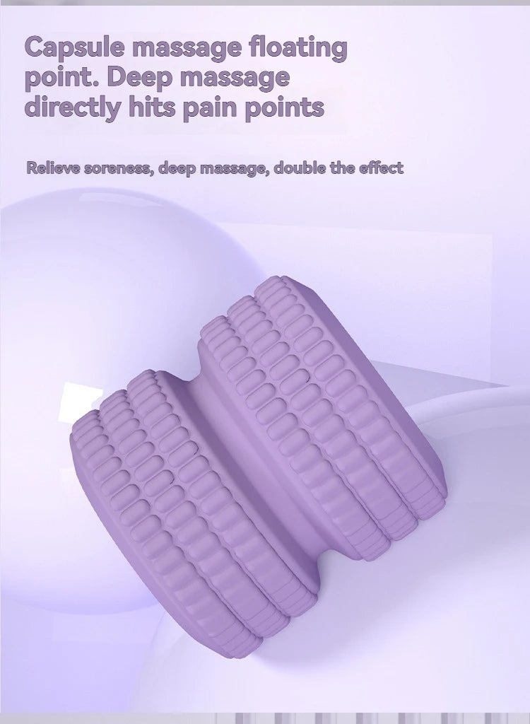 Relax Ring Clamp Leg Massager 360°All-Round Massage 28 Wheel Body Massager Relief Fatigue Roller Massage Calf Muscle Relaxer