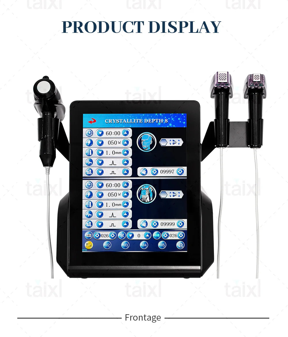 Professional Morpheus 8 RF Microneedling Machine Facial Skin Care Beauty With12 24 40 Nano Pin Cartridge