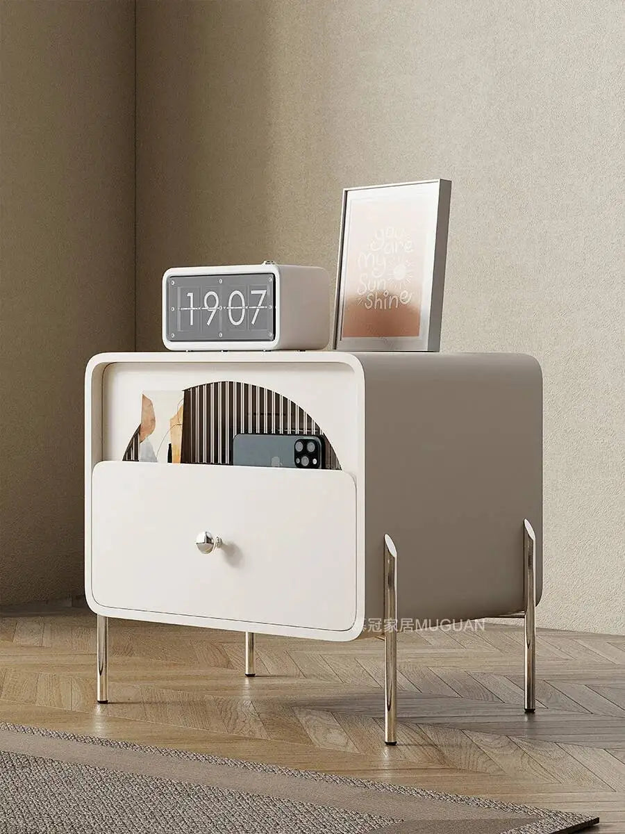 Modern Women Children Nightstands Storage Filing Design Table Nightstands Children Chevet Chambre Bedroom Furniture YN50CN