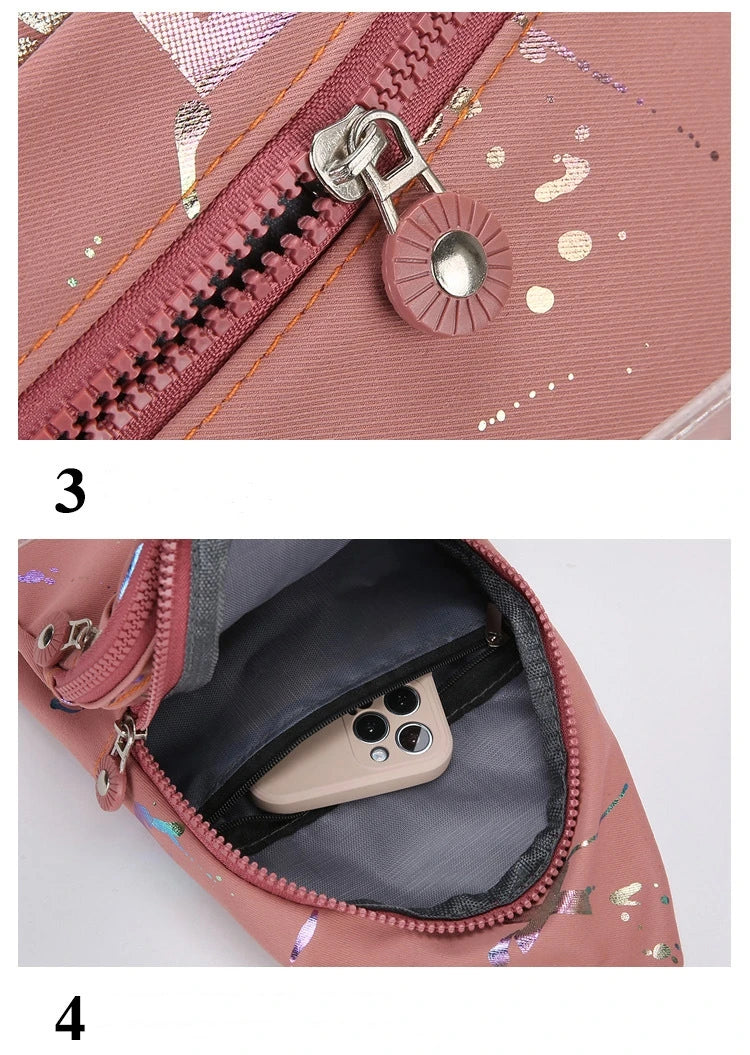 Chest Bag Crossbody Small Sling Backpack Sling Bag for Women, Chest Bag Daypack Crossbody for Travel Sport Crossbody Backpack