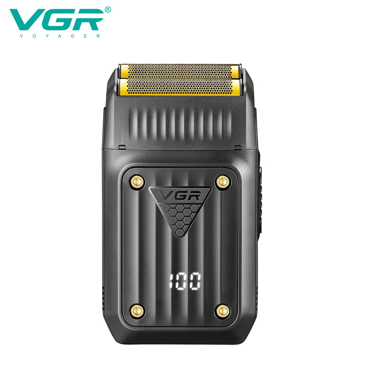 VGR Shaver Professional Razor Electric Shaver Portable Shaving Machine Rechargeable Reciprocating Razor LED Shaver for Men V-363
