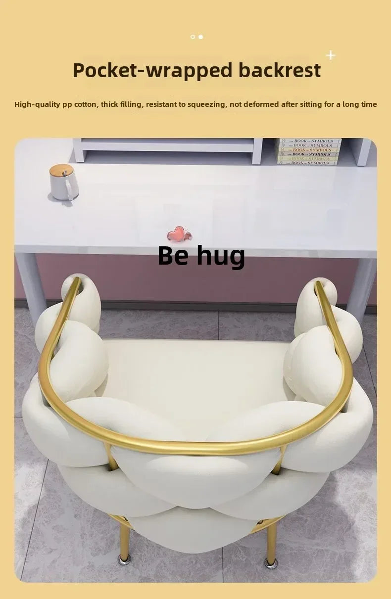 Formwell Leisure Single Sofa Chair Velvet Armchair with Gold Legs Makeup Chair with Upholstered for Living Room Bedroom