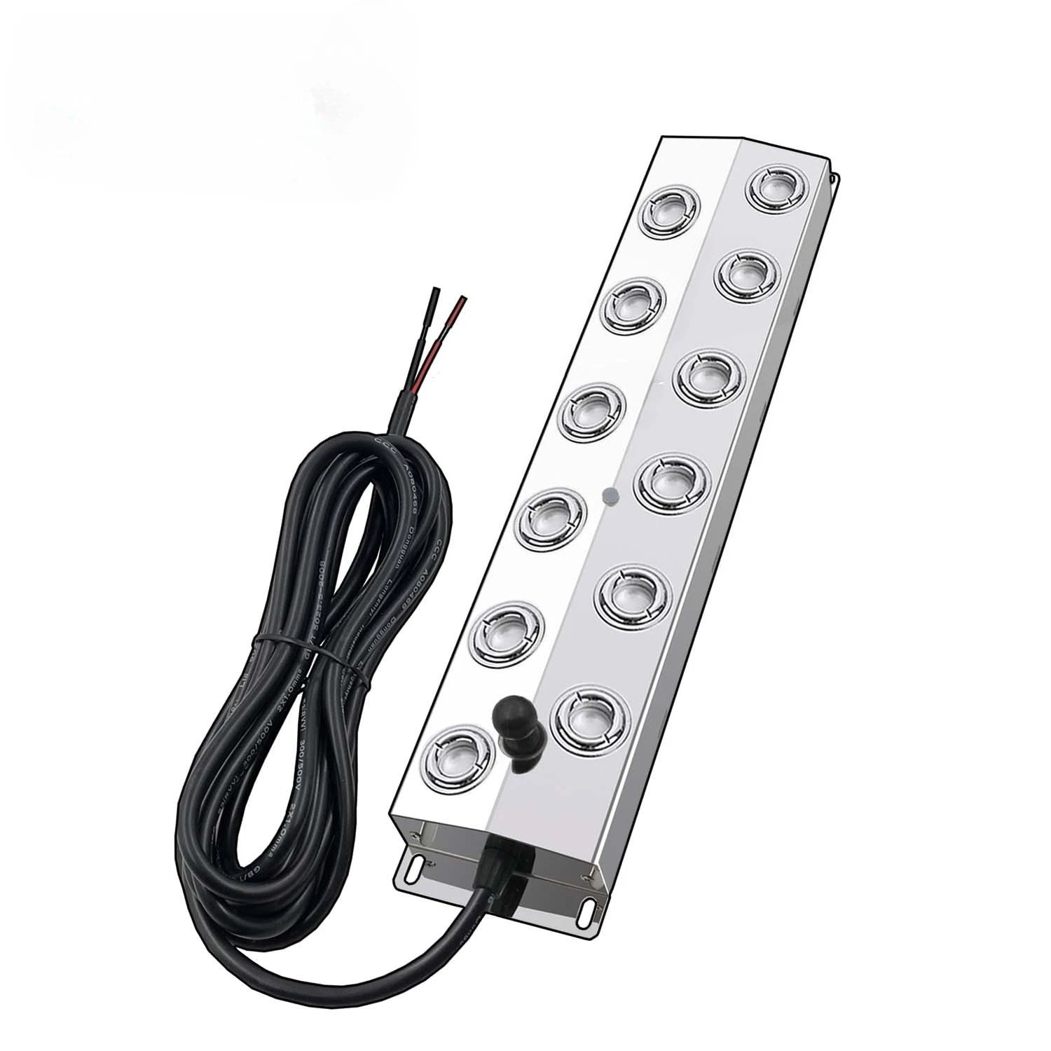 DC48V Ultrasonic Industrial Humidifier 10/12 Head Fog Sprayer Commercial Nebulizer Mist Maker Greenhouse/landscape Fog Generator