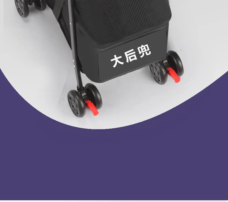 Pet Strollers Cart Cat Dog Small Dog Cat Teddy Cart Out Lightweight Folding Pet Products