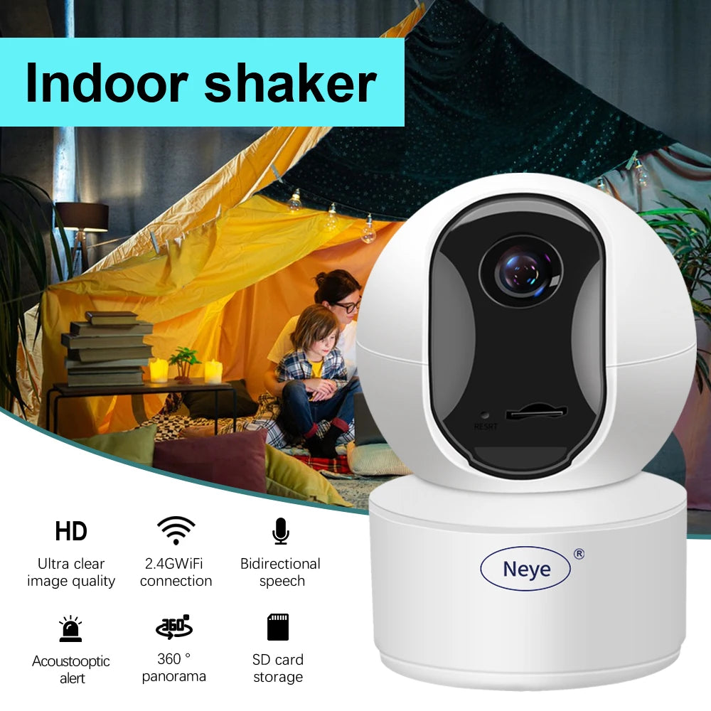 Neye S5 8MP 4K WiFi Security Camera Home Indoor Baby Monitor 360 ° Panoramic Camera CCTV Smart Home Security