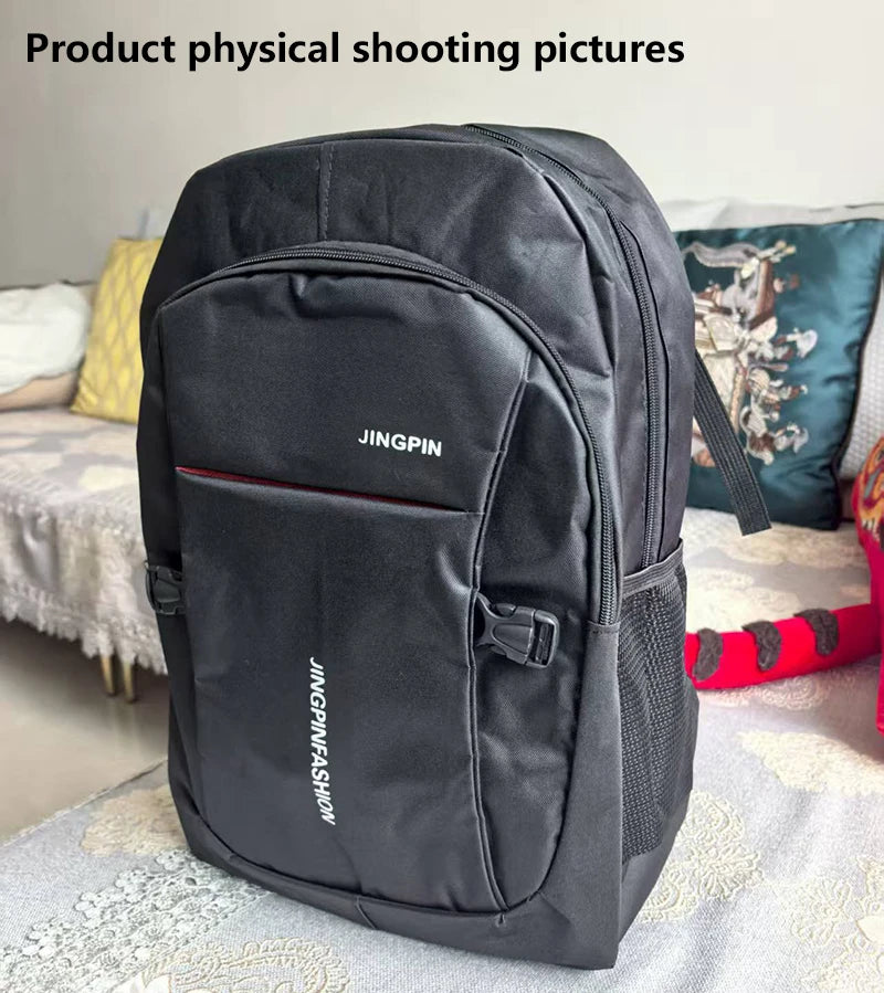 Men's Backpacks Oxford Waterproof Rucksack Business Computer Bag Casual Travel Backpack Senior High School Student Schoolbag