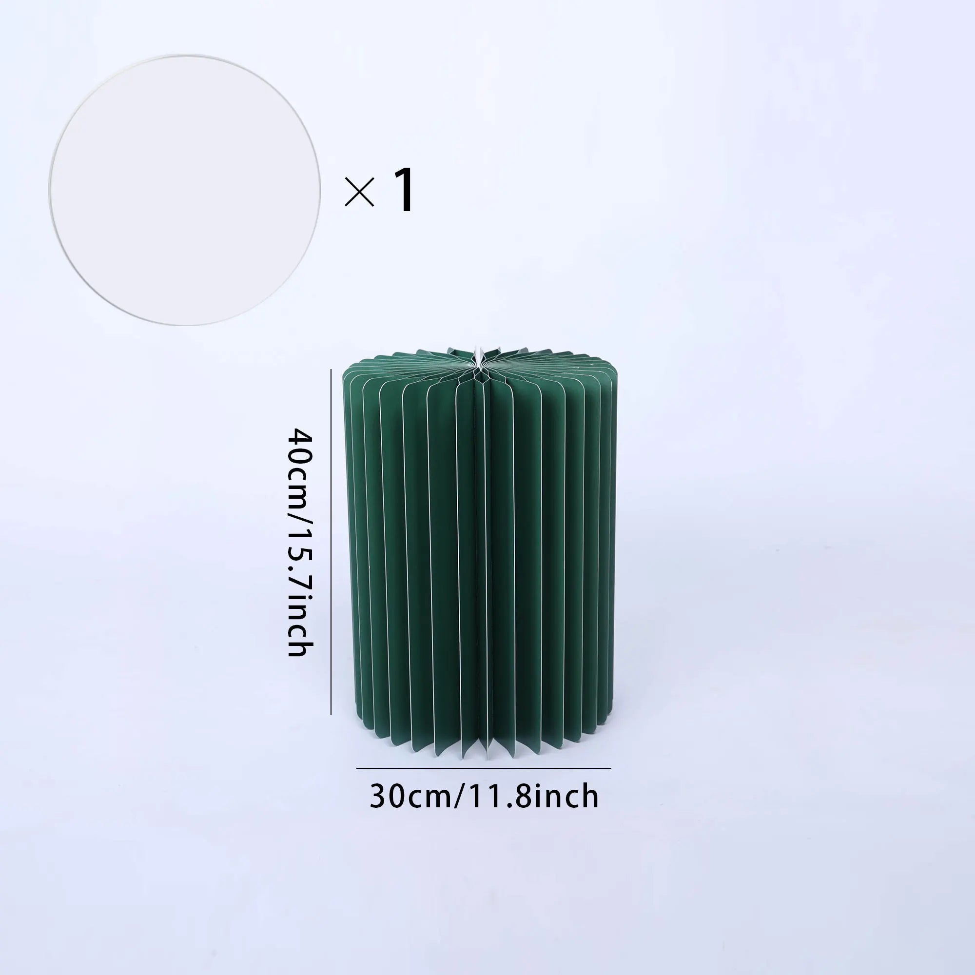 Buffet Risers Food Display Stand Round Table Cake Dessert Stand for Parties Foldable Paper Columns Display for Wedding Birthday