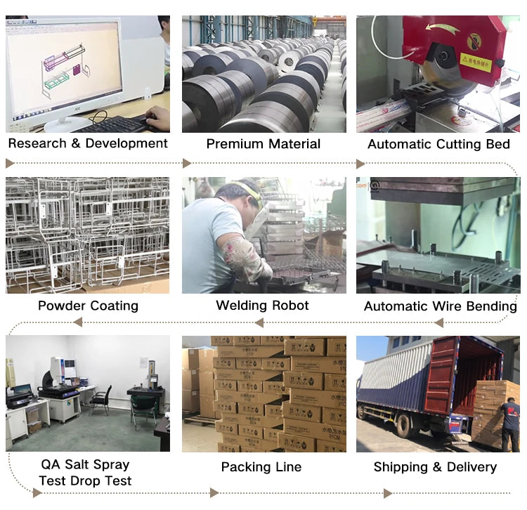 Household Metal White Adjustable Pull Out Kitchen Cabinets Mesa Slide Spice Rack Tableware Storage Drawers Organization Basket