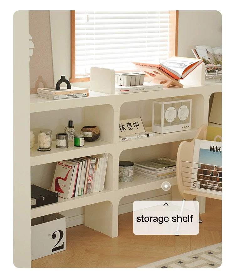 Module Modular DIY Furniture Storage Shelf Bookrack Bookshelf Bookcase Plastic ABS Customized Size Cabinet Multi-function